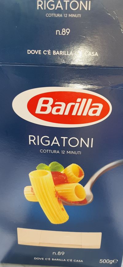 Pasta rigatoni