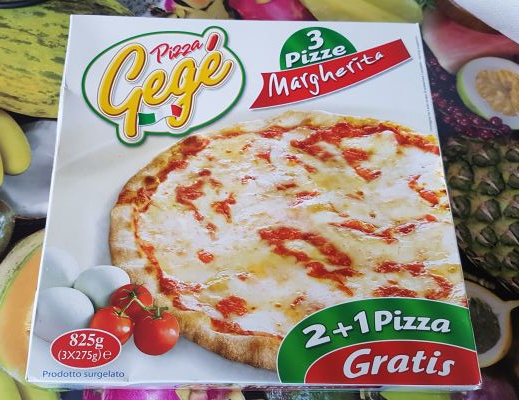 Tris di pizze Margherita Gege'