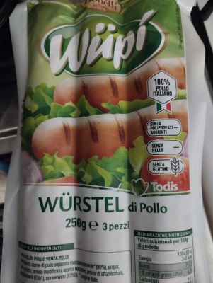 Wurstel  di pollo 3 pezzi