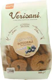 Biscotti integrali ai mirtilli 