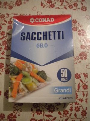 Sacchetti Ghiaccio 180 Cubetti 10 pezzi Conad