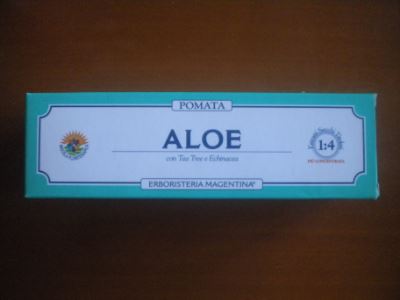 Pomata all'aloe