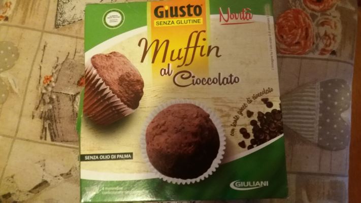 Muffin al cioccolato senza glutine