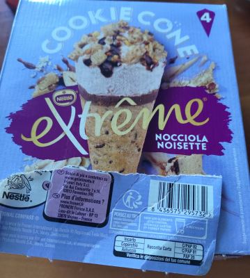 Cookie Cone Extreme Noisette
