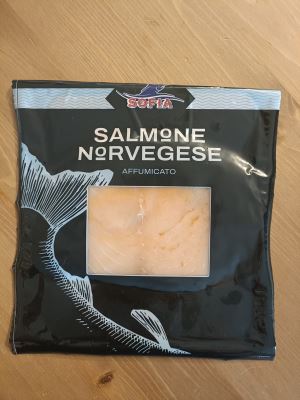 Salmone affumicato norvegese