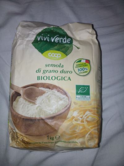 Semola di grano duro biologica