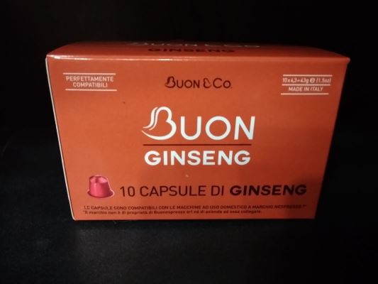 Capsule caffè ginseng