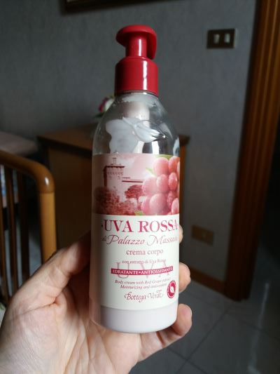 Crema corpo uva rossa