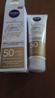 Crema uv viso anti-macchie luminous FP50