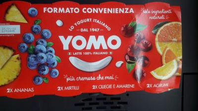 Yomo formato convenienza Lo yogurt italiano dal 1947