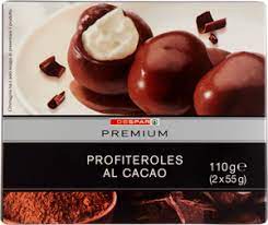 Profiteroles al cacao