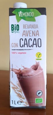 Bevanda all'avena con cacao