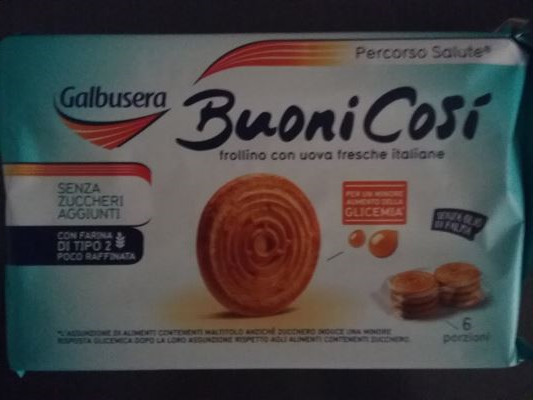 Buoni così  Galbusera frollini