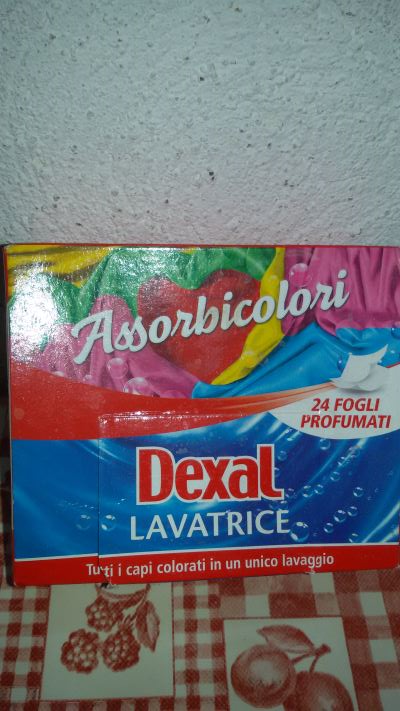 Fogli assorbicolori per lavatrice 36 pezzi dexal