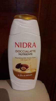 Doccialatte nutriente con olio di Argan 